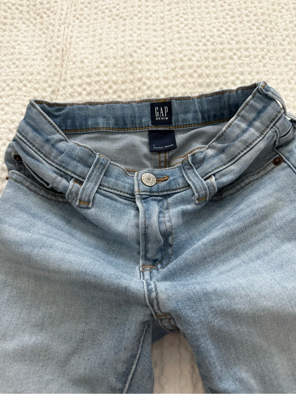 Gap Kids boys stretch skinny jeans size 7